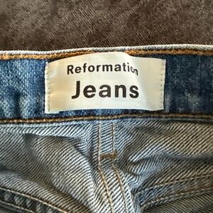 Reformation Serena high rise jeans
